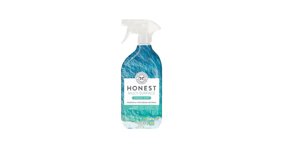 Honest Multi-Surface Cleaner, Coastal Surf, 26 FL OZ, Pack of 1 safety ...